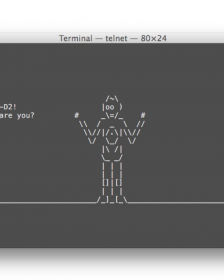 Star Wars in ASCII