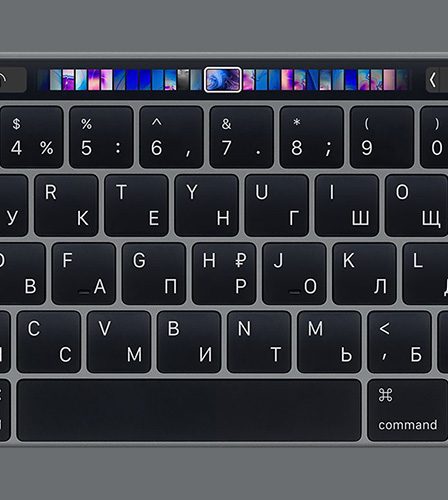MacBook Pro 15 TouchBar EU-Keyboard